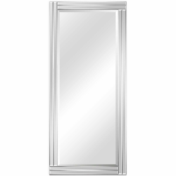 Empire Art Direct Moderno Stepped Beveled Rectangle Wall Mirror MOM-20025H-2454